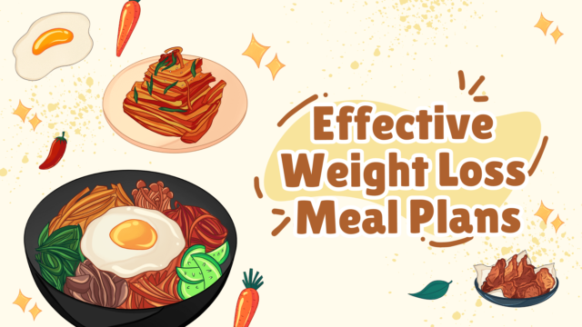 Effective weight loss meal plans