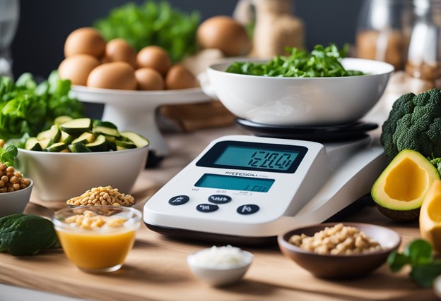 Best Keto Meals: food weighing scale